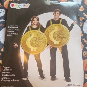 Disguise Gold Crypto Currency Costume for Kids